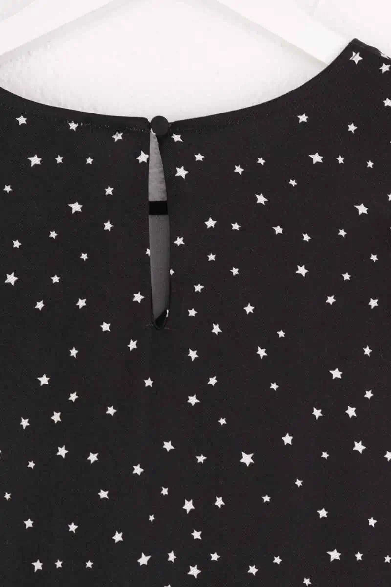 Blouse Balzac Noir en Coton