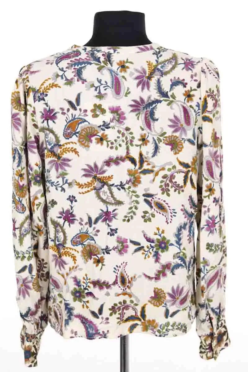 Blouse Sézane Beige en Viscose