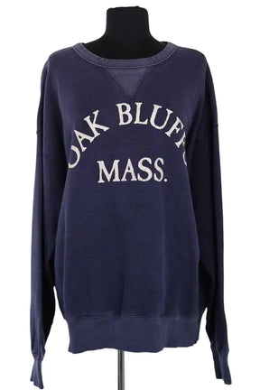 Sweatshirt Ralph Lauren Bleu en Coton, taille L - Seconde Main