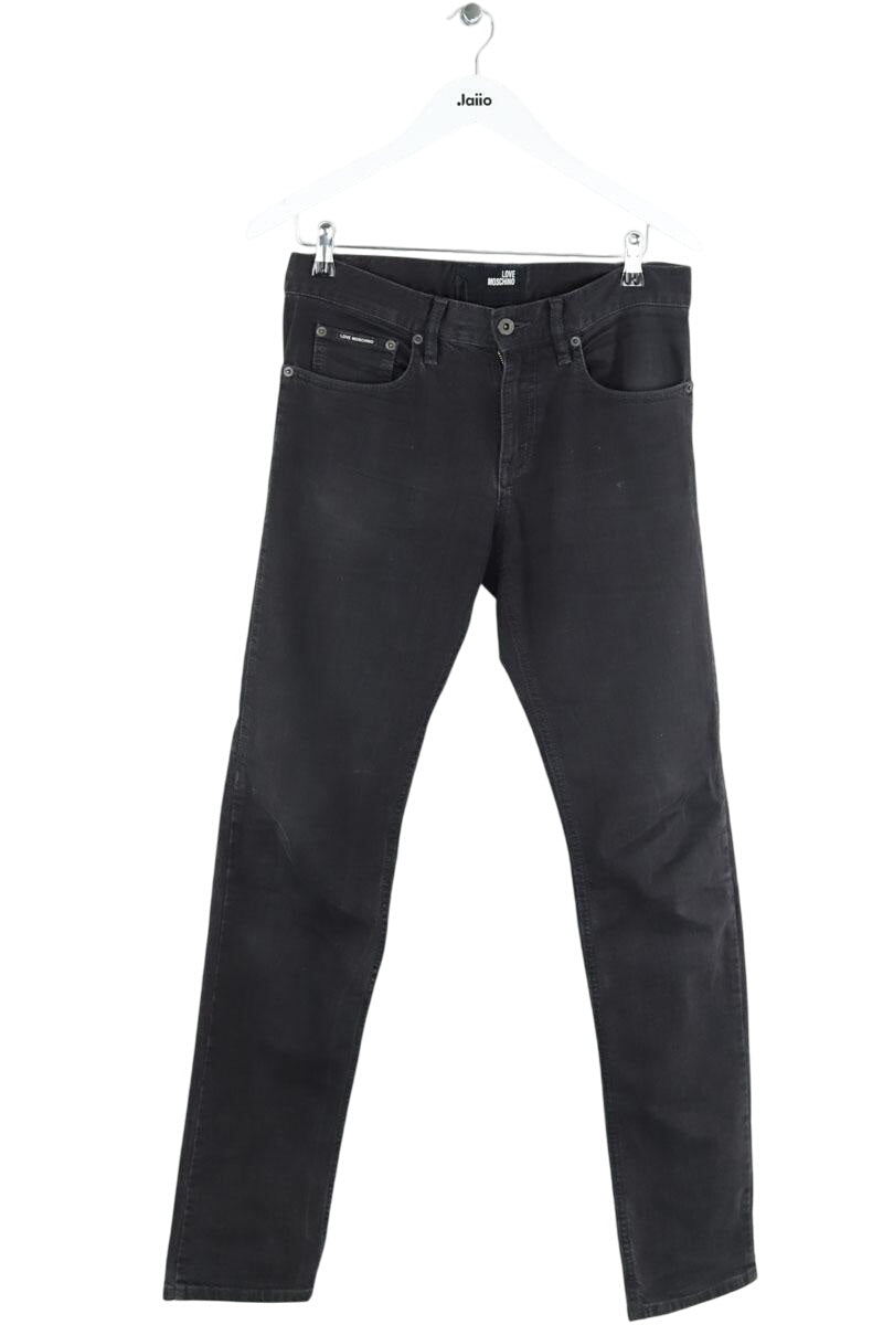 Jean droit Moschino  Noir