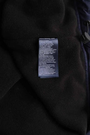 Veste Tommy Hilfiger Pop over jacket Bleu en Synthétique