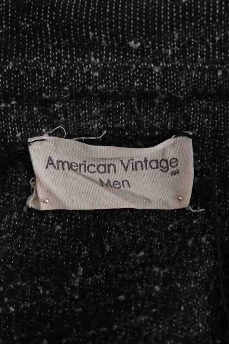 Chemise American Vintage Anthracite en Coton