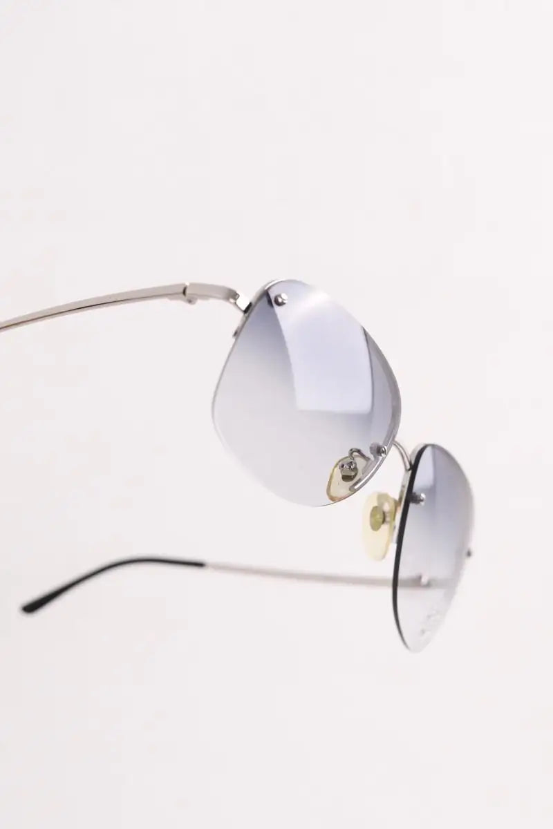 Lunettes de soleil Chloé Bleu en Métal