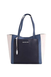 Cabas Michael Kors Bleu en Cuir - Seconde Main