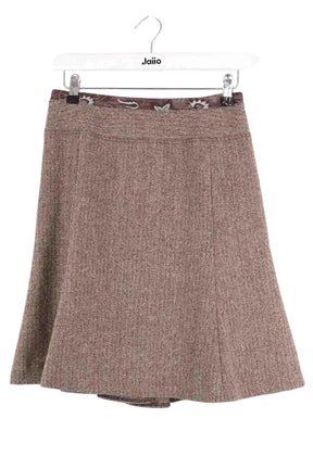 Jupe Tara Jarmon Marron en Laine, taille S - Seconde Main
