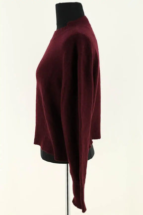 Pull The Kooples Bordeaux en Cachemire
