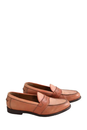 Mocassins Salvatore Ferragamo Beige en Cuir