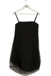 Robe Armani Jeans Noir en Synthétique, taille XL - Seconde Main