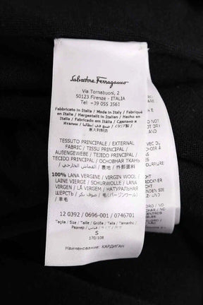 Blouson Salvatore Ferragamo Marron en Laine