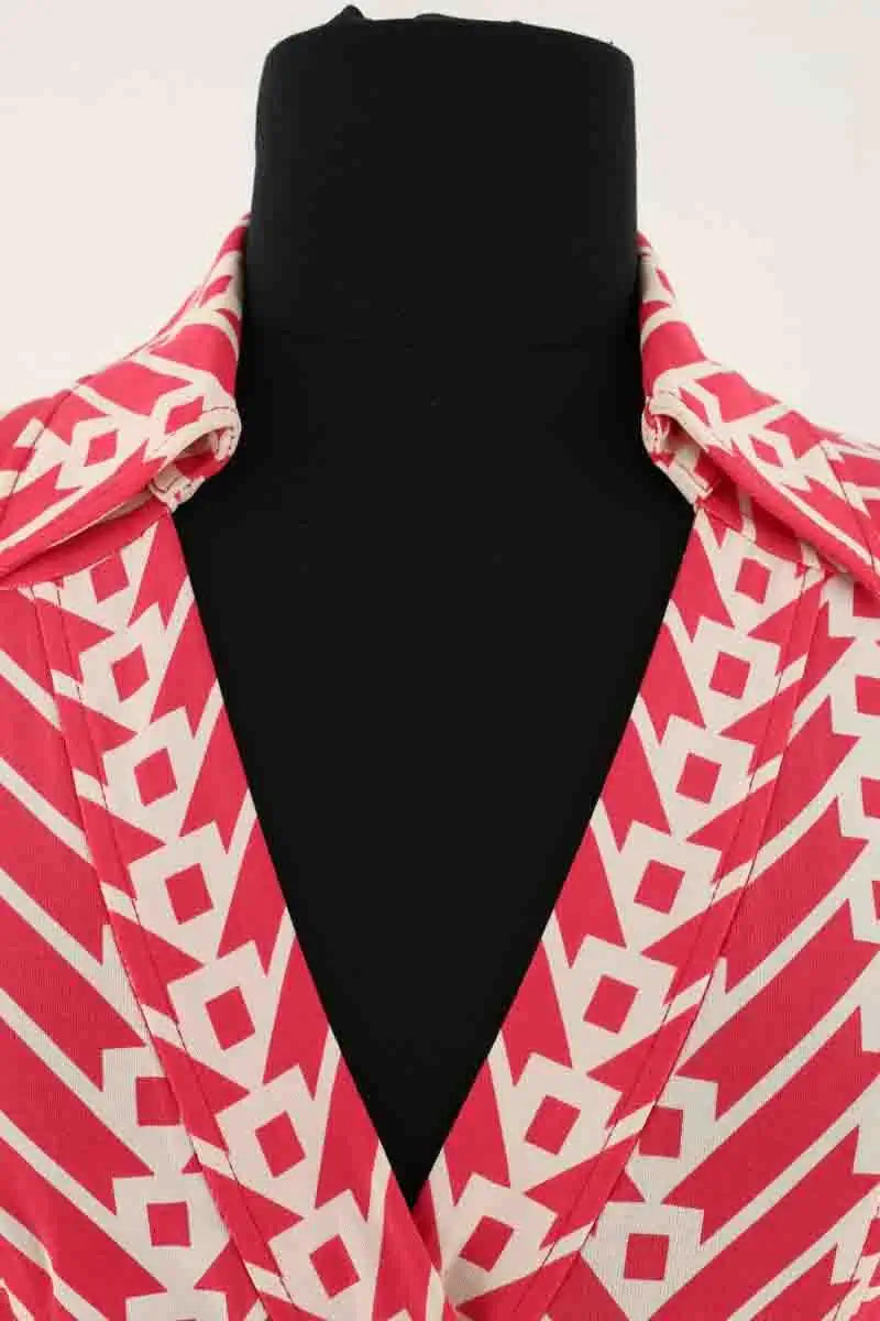 Robe Diane Von Furstenberg Rose en Soie