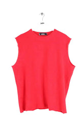 T-shirt MSGM Rouge en Coton, taille L - Seconde Main