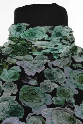 Top Ganni Vert en Synthétique