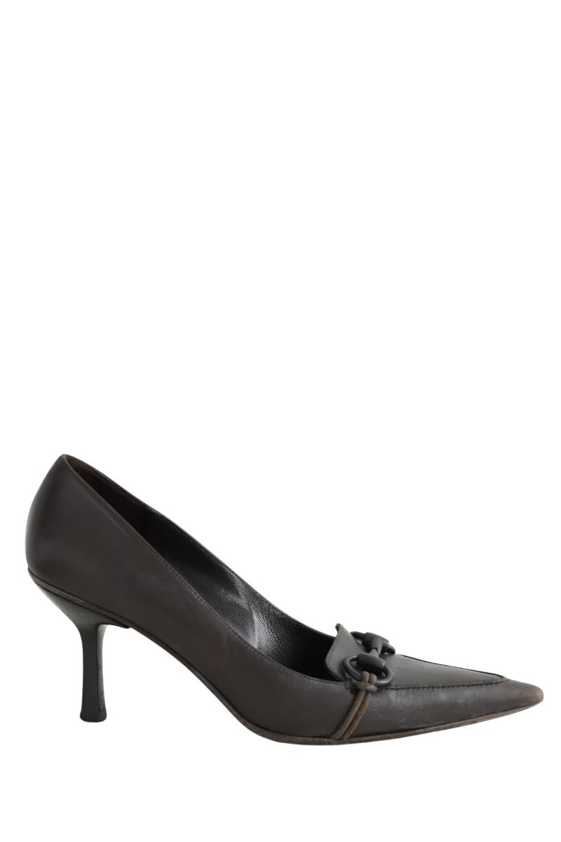 Talons Gucci  Marron