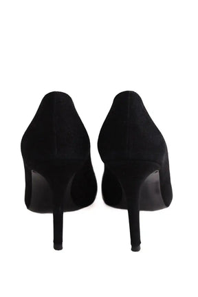 Talons The Kooples Noir en Daim