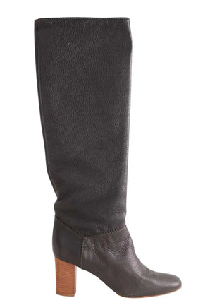 Bottes Chloé Noir en Cuir, taille 38 - Seconde Main