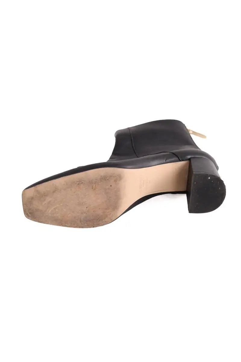 Boots à boucles LK Bennett Noir en Cuir