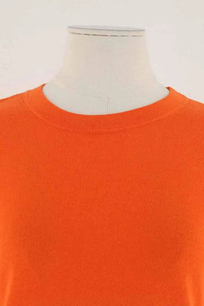 T-shirt Eric Bompard Orange en Coton