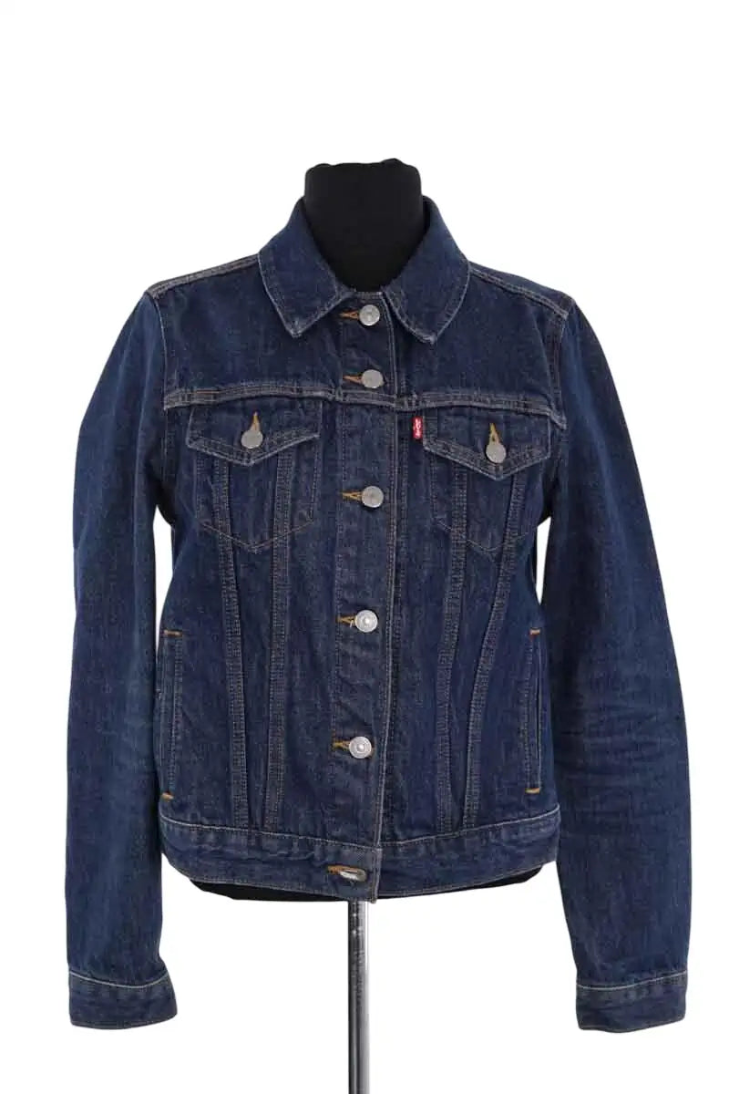 Veste Levi's Bleu en Coton, taille M - Seconde Main