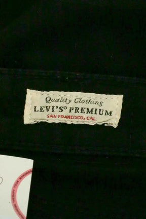 Jean slim Levi's 721 Noir en Coton