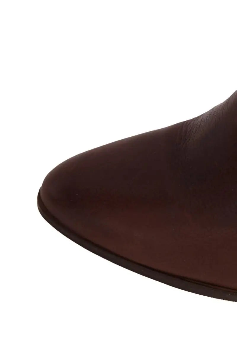 Bottes Sessun Marron en Cuir