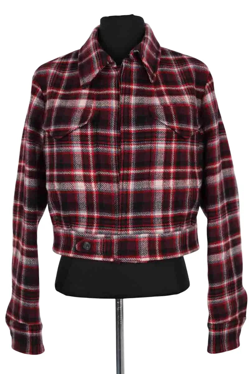 Veste Ralph Lauren Rouge en Laine, taille L - Seconde Main