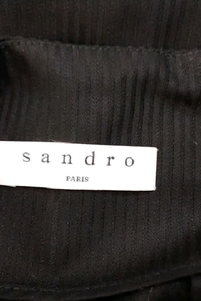 Pantalon droit Sandro  Noir