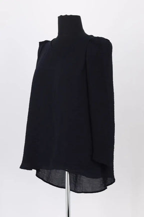 Blouse Claudie Pierlot Marine en Synthétique
