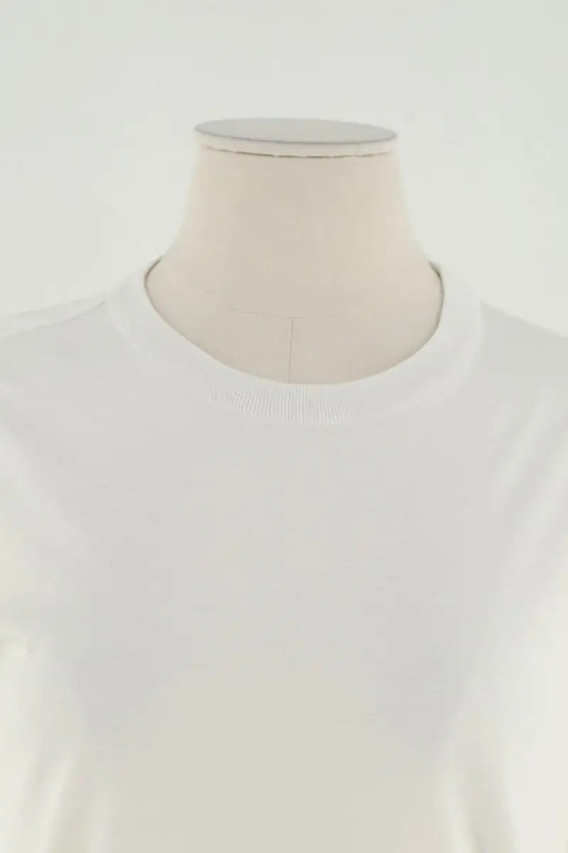 T-shirt Loro Piana Blanc en Coton