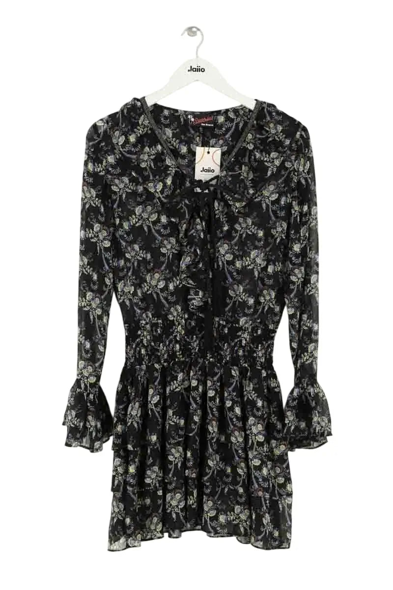 Robe The Kooples Noir en Synthétique, taille M - Seconde Main