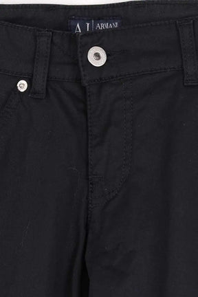 Bermuda Armani Jeans Noir en Coton