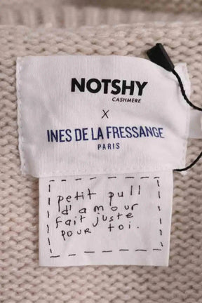 Pull Notshy Beige en Cachemire