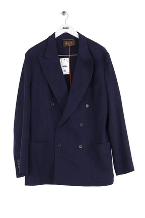 Veste Loro Piana Bleu en Coton, taille XXXL - Seconde Main