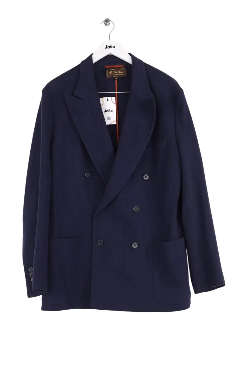 Veste Loro Piana Bleu en Coton, taille XXXL - Seconde Main