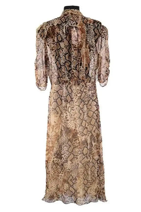 Robe Ba&Sh Marron en Viscose