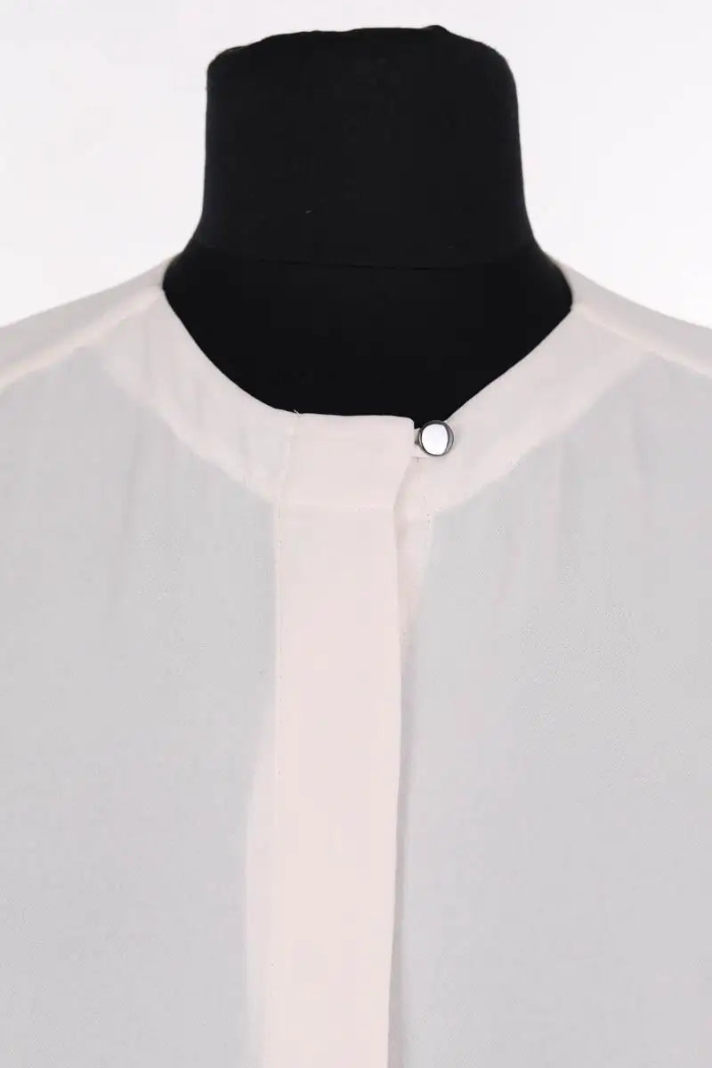 Chemise LK Bennett Ecru en Synthétique