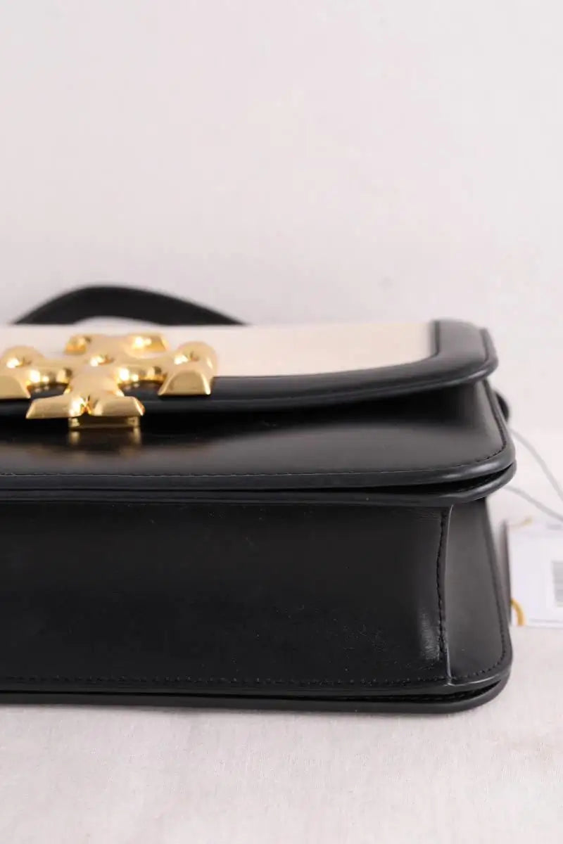 Sac à bandoulière Tory Burch Eleanor Noir en Cuir