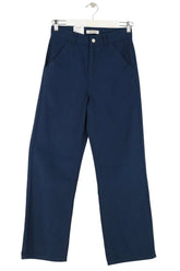 Pantalon large Carhartt Bleu en Coton, taille S - Seconde Main