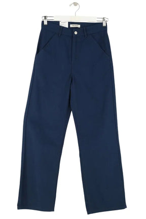 Pantalon large Carhartt Bleu en Coton, taille S - Seconde Main