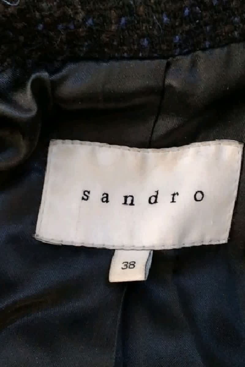 Manteau Sandro  Marine
