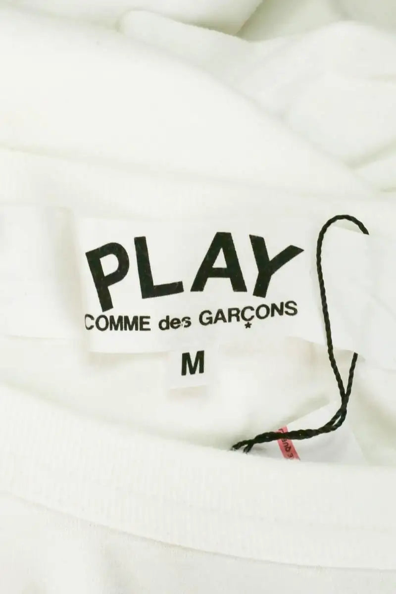T-shirt Comme Des Garçons Blanc en Coton