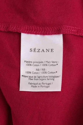 T-shirt Sézane Rose en Coton
