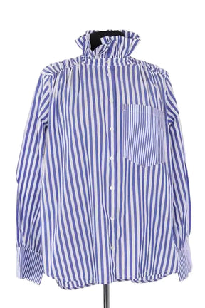 Chemise Balzac Bleu en Coton, taille XS - Seconde Main