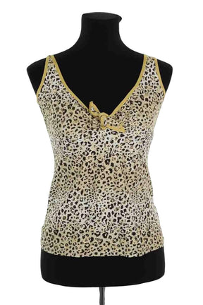 Top sans manche Blumarine  Beige