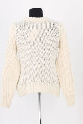Pull Maje Ecru en Laine