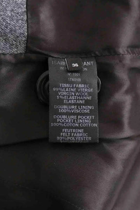 Blazer Isabel Marant Anthracite en Laine