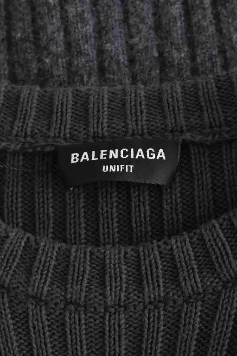 Pull Balenciaga Gris en Laine