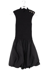 Robe Maje Noir en Synthétique, taille XS - Seconde Main