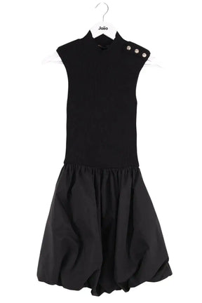 Robe Maje Noir en Synthétique, taille XS - Seconde Main