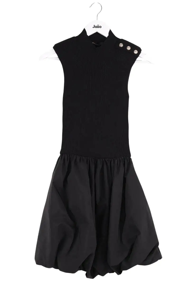 Robe Maje Noir en Synthétique, taille XS - Seconde Main