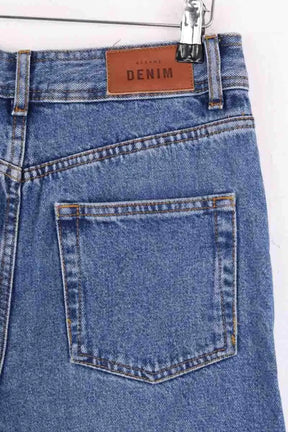 Jean large Sézane Bleu en Coton
